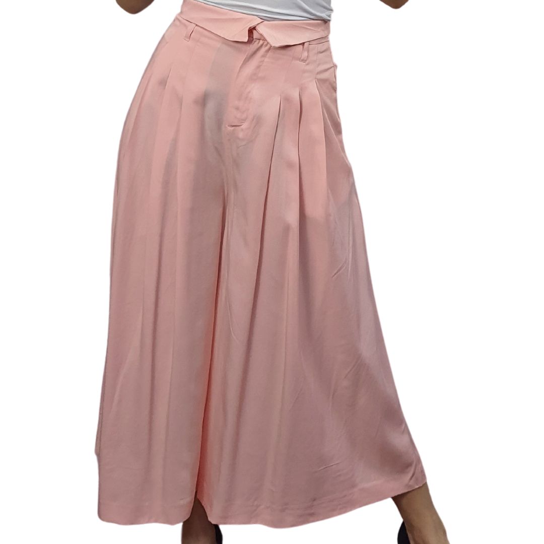 Pantalon Vero Moda Rosado Style HARRY SOFT 7/8 WIDE PANTS(FL)