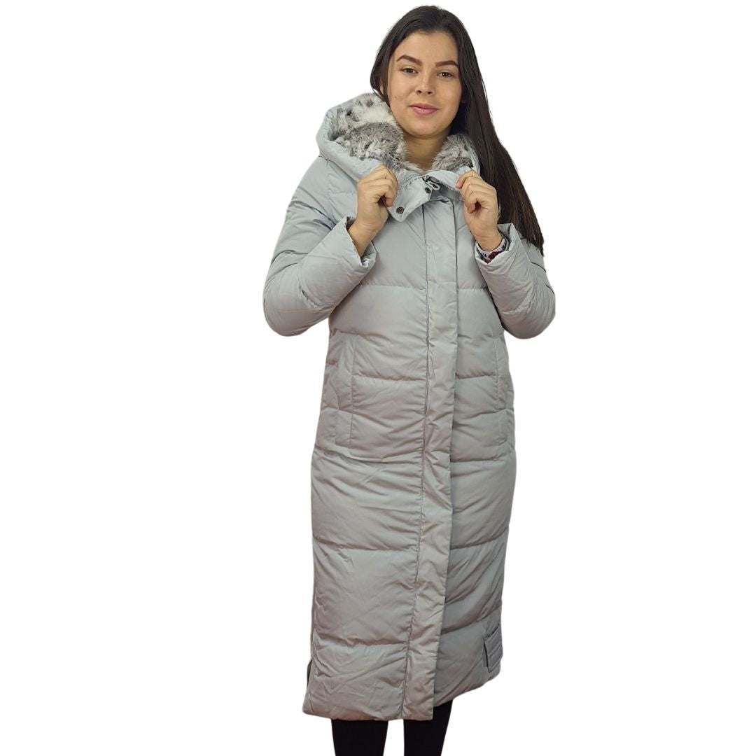 Parka Vero moda Gris Style SQUARE KNEE DOWN COAT(LL)