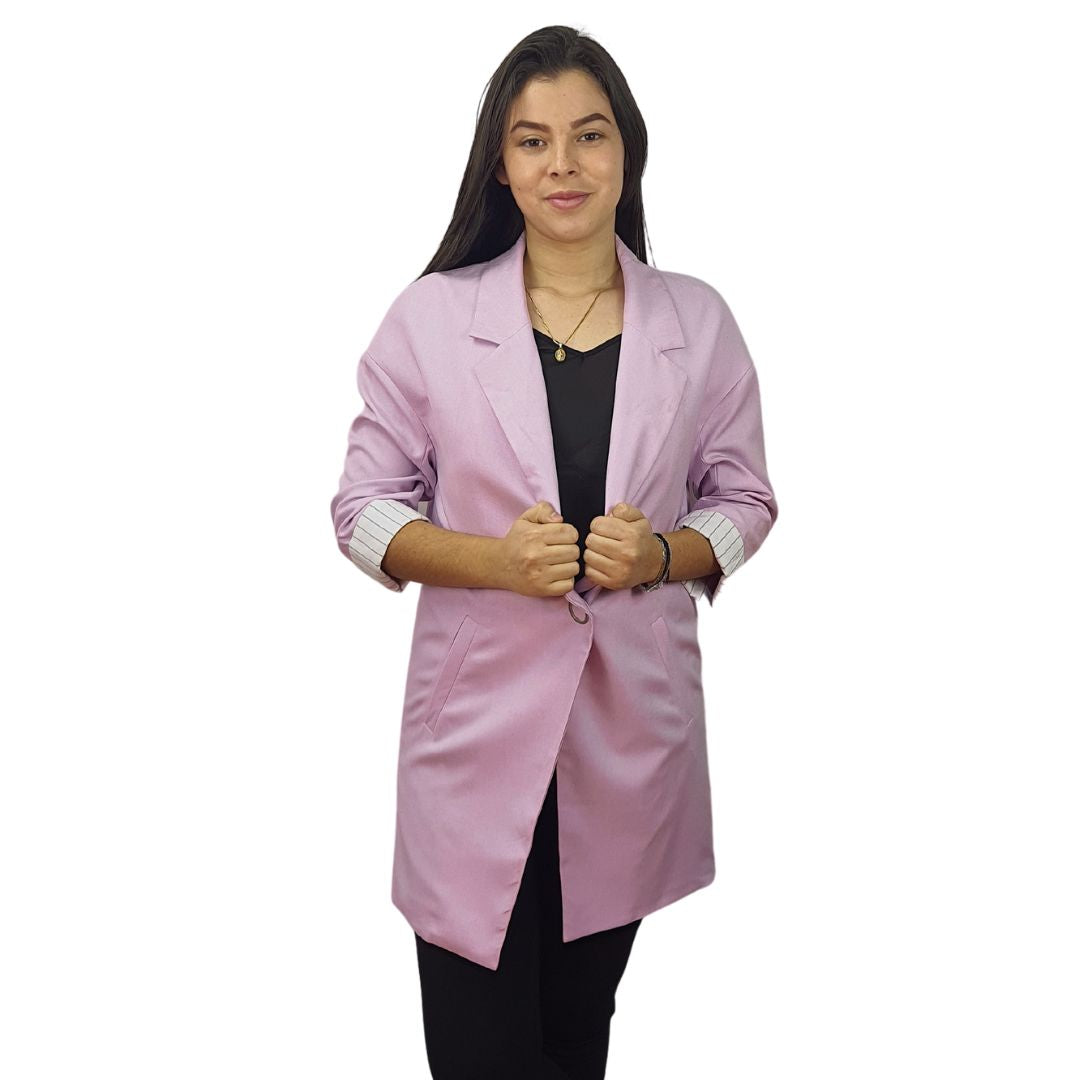 Blazer Vero Moda Rosa Vieja Style SHANE 3/4 BLAZER(MM)