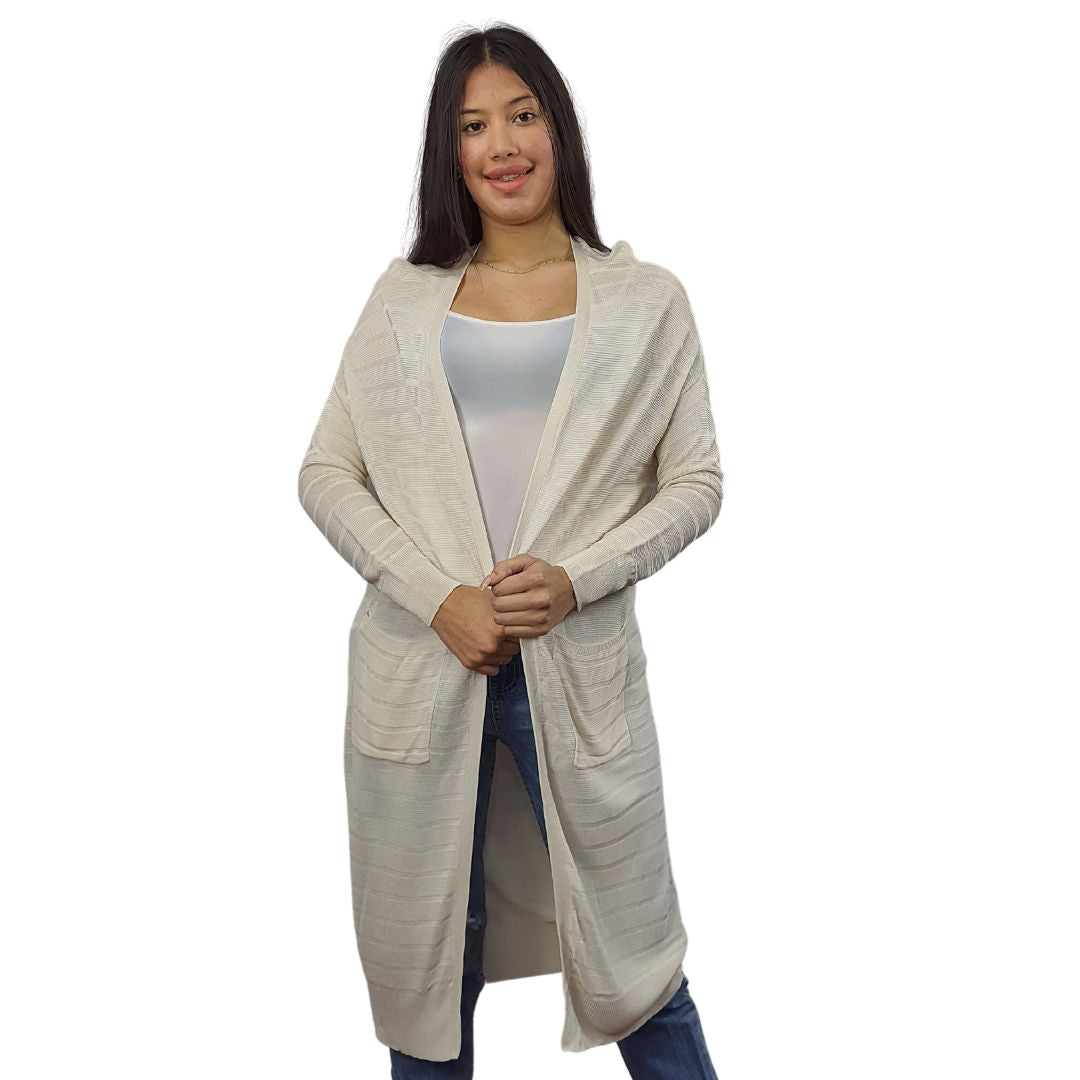 Tapado Vero Moda Beige Style MOLLY L/S CARDIGAN(BN-EC-2)