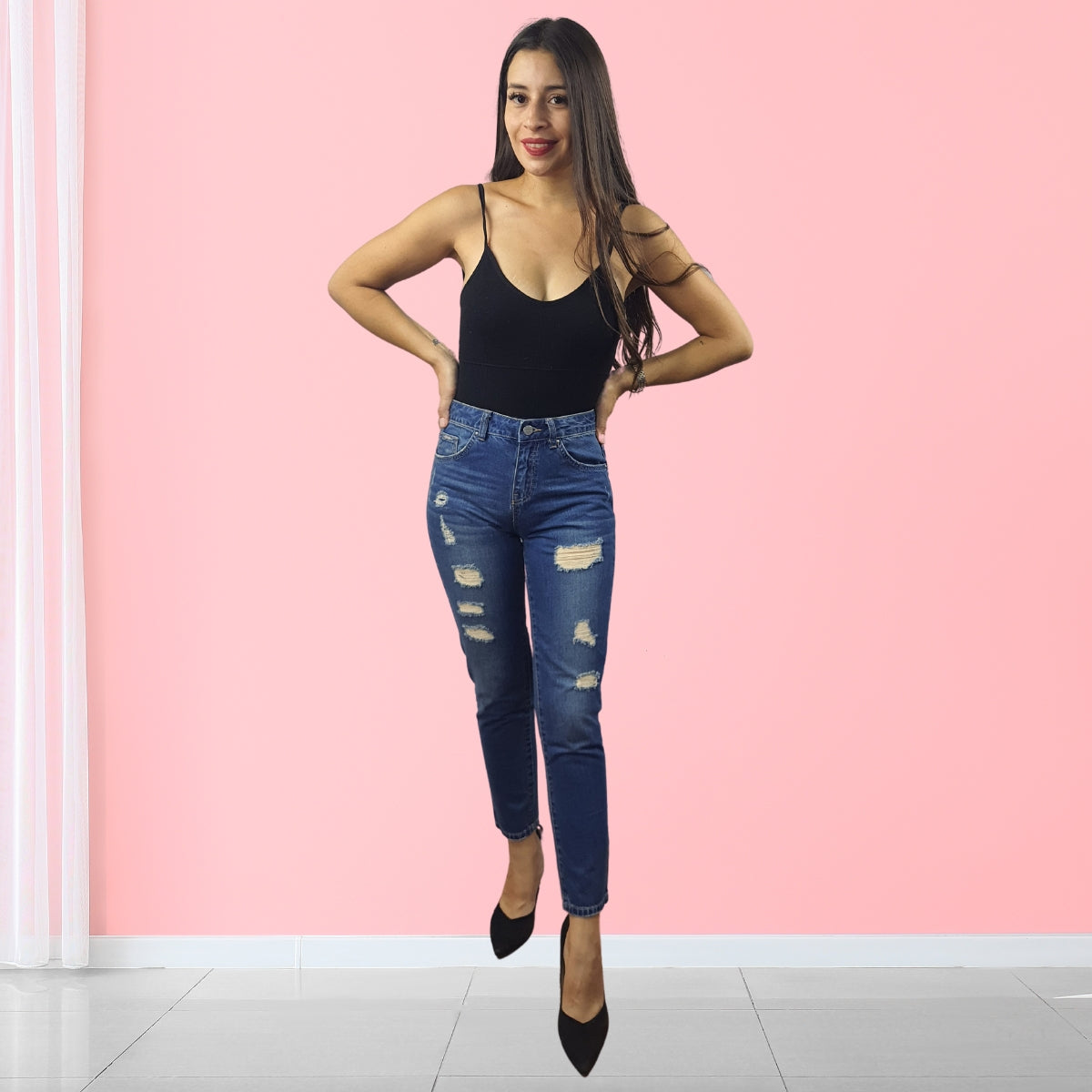 Jeans Vero Moda Azul Style AARON BOYFRIEND JEANS(UM)