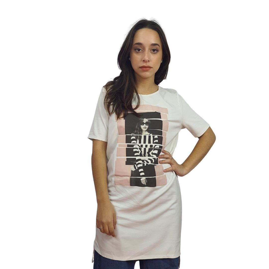 Blusa Vero Moda Blanco Style KITTY S/S TOP(NE-CT-2)