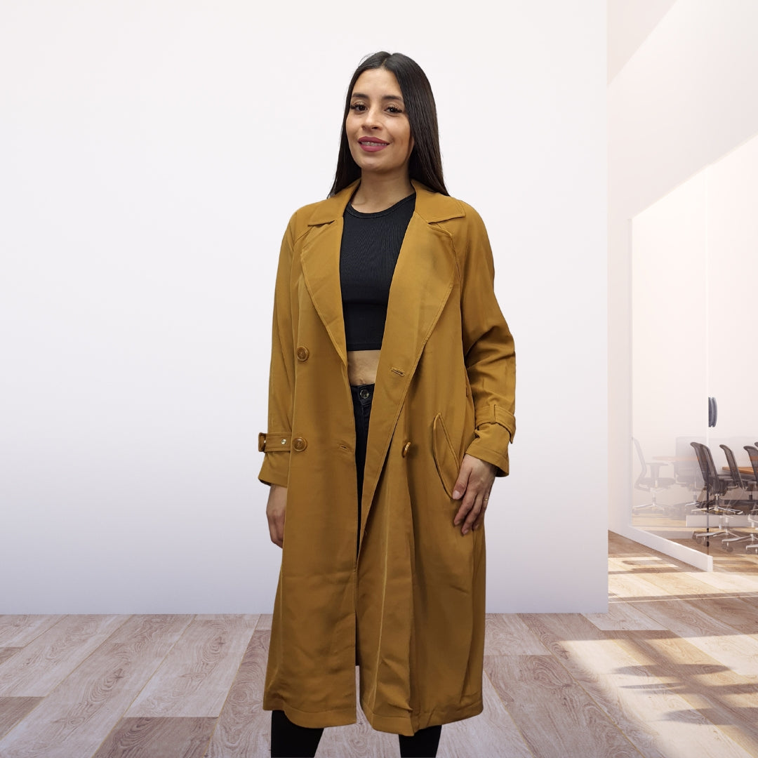 Blazer Vero Moda Marron Claro Style JASY L/S COAT(VMC-DR)