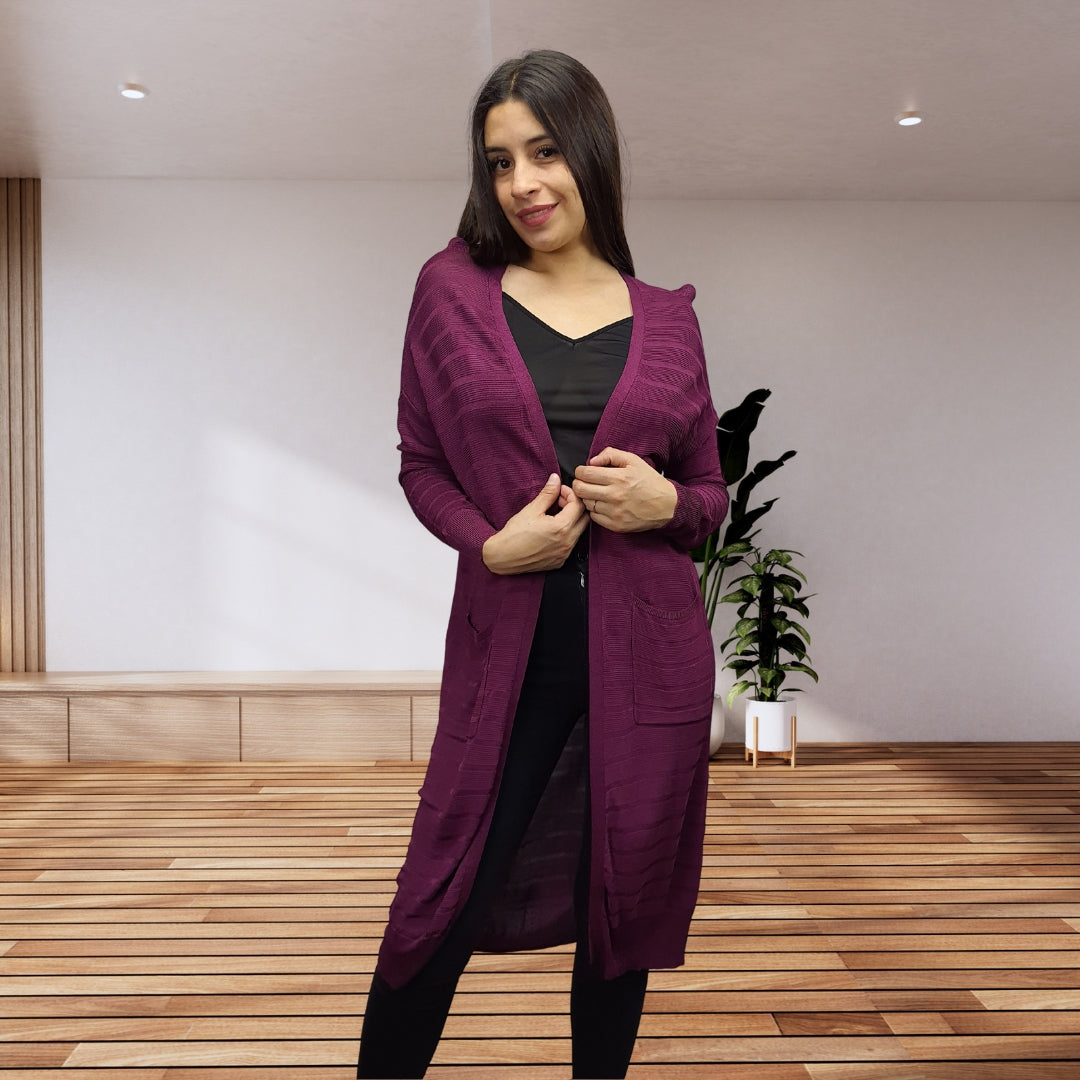 Tapado Vero Moda Vino Style MOLLY L/S CARDIGAN(BN-EC-2)