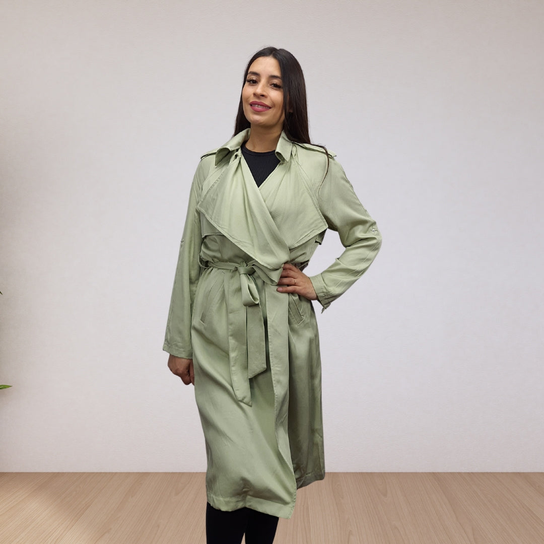 Blazer Vero Moda Verde Style ISHTAR L/S COAT(NC)