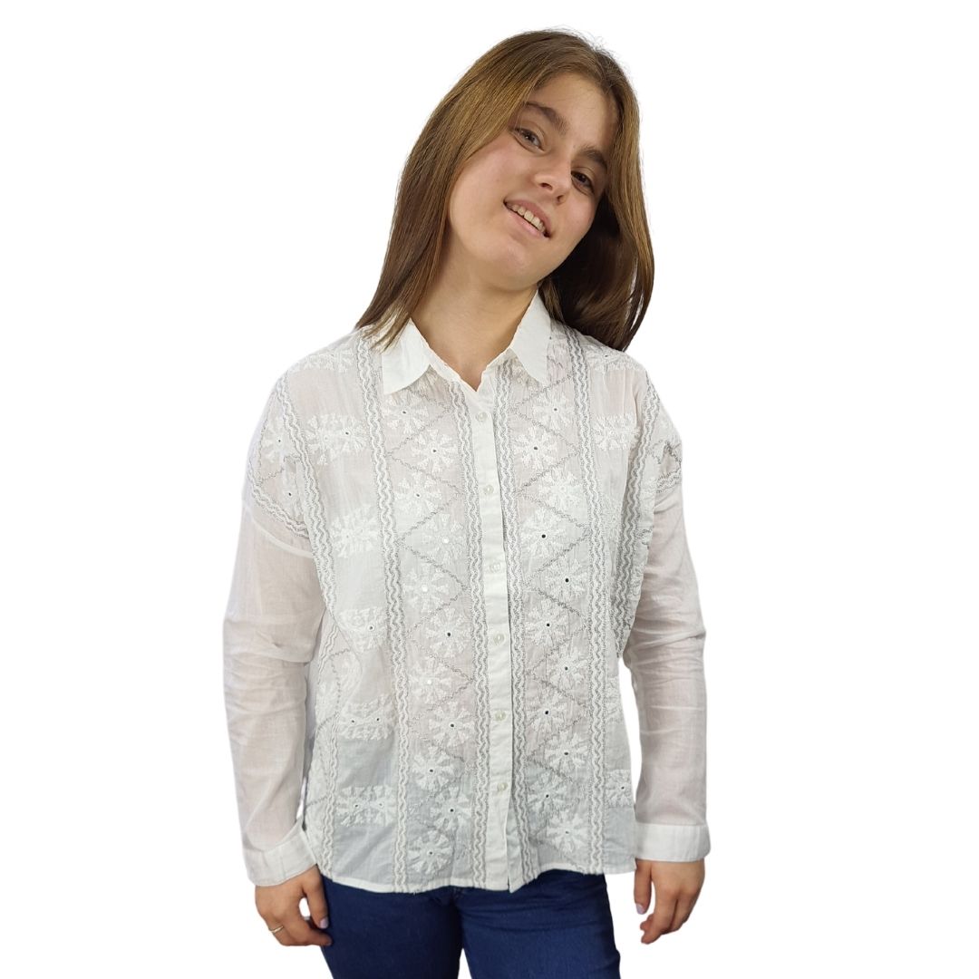 Blusa Rapsodia Jicaro Aleyna Blanco