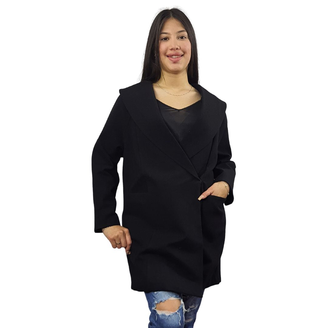 Blazer Vero Moda Negro Style ZENA 9/10 SWEAT COAT(RN)