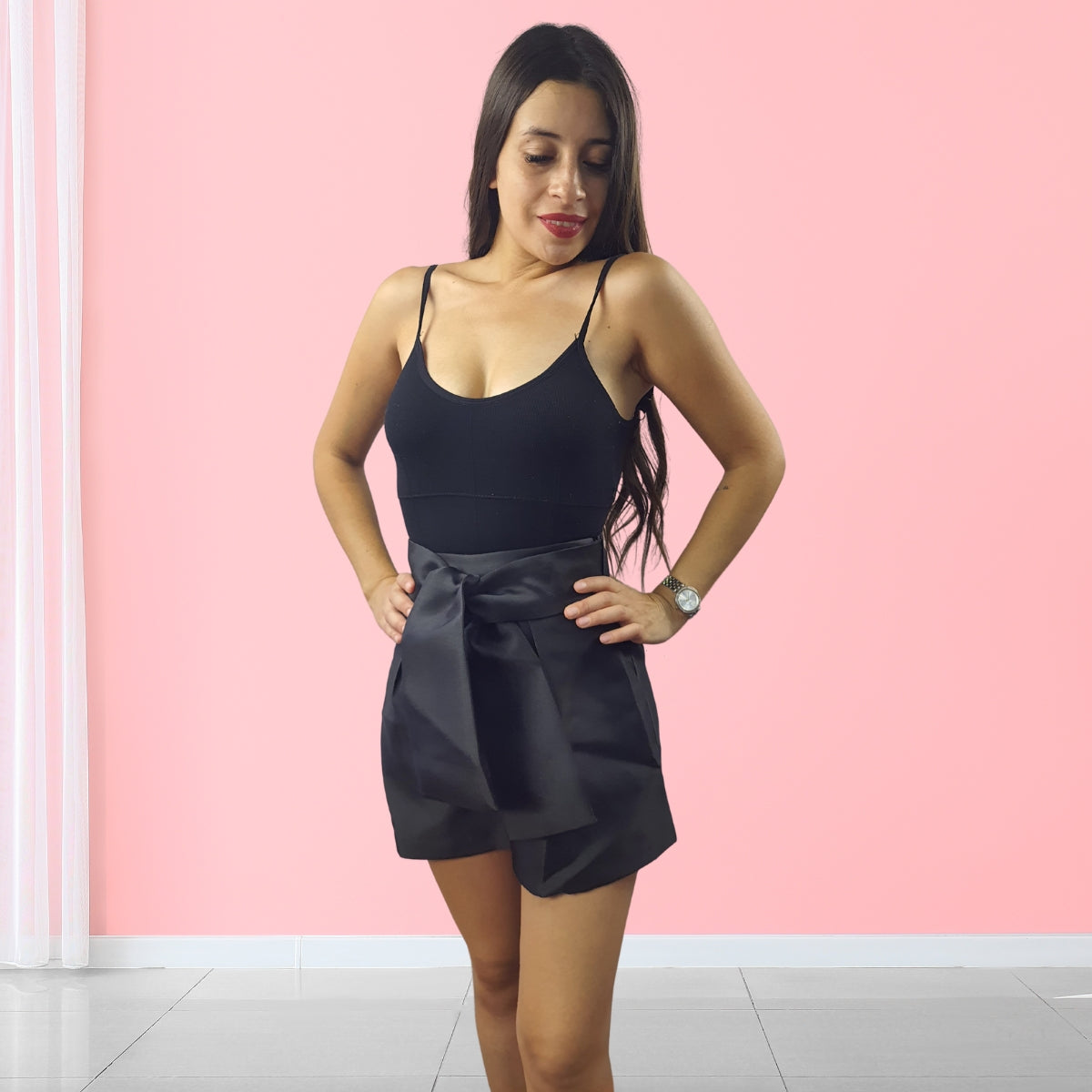 Short Vero Moda Negro Style LILAC SHORTS(VMC-RN)