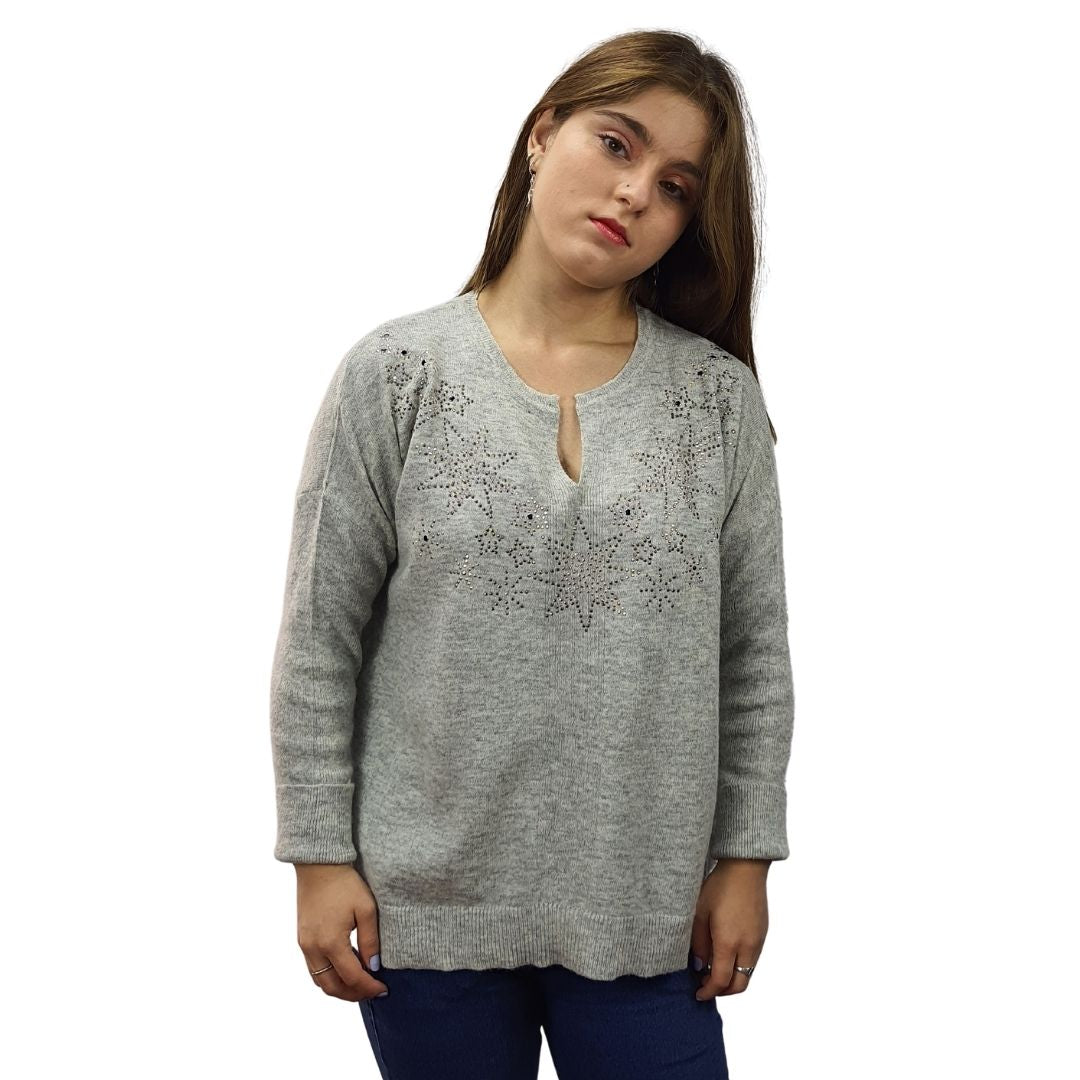 Sweater Rapsodia Emma Gris