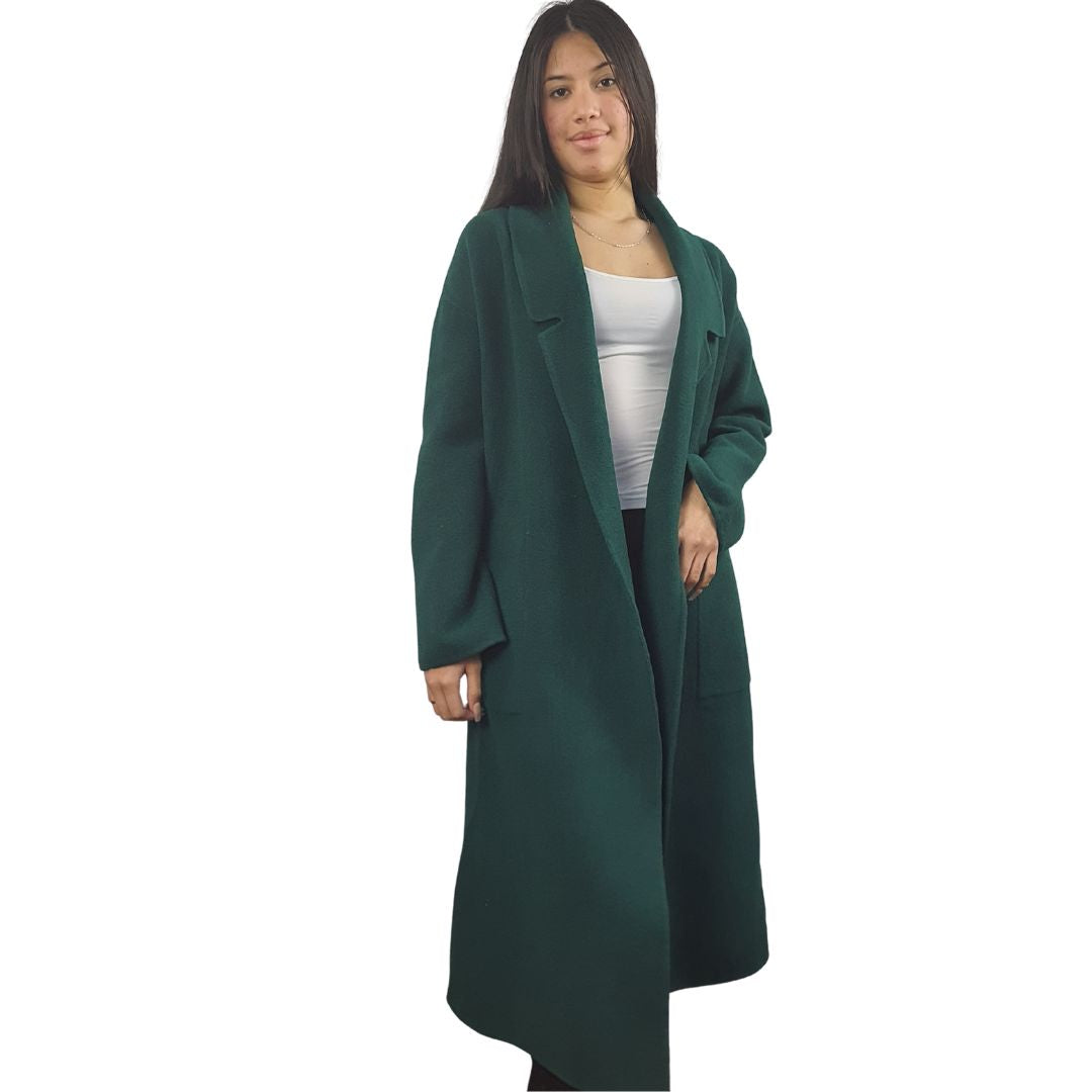 Tapado Vero Moda Verde Style DESK DF L/S WOOL COAT(VMC-LL)
