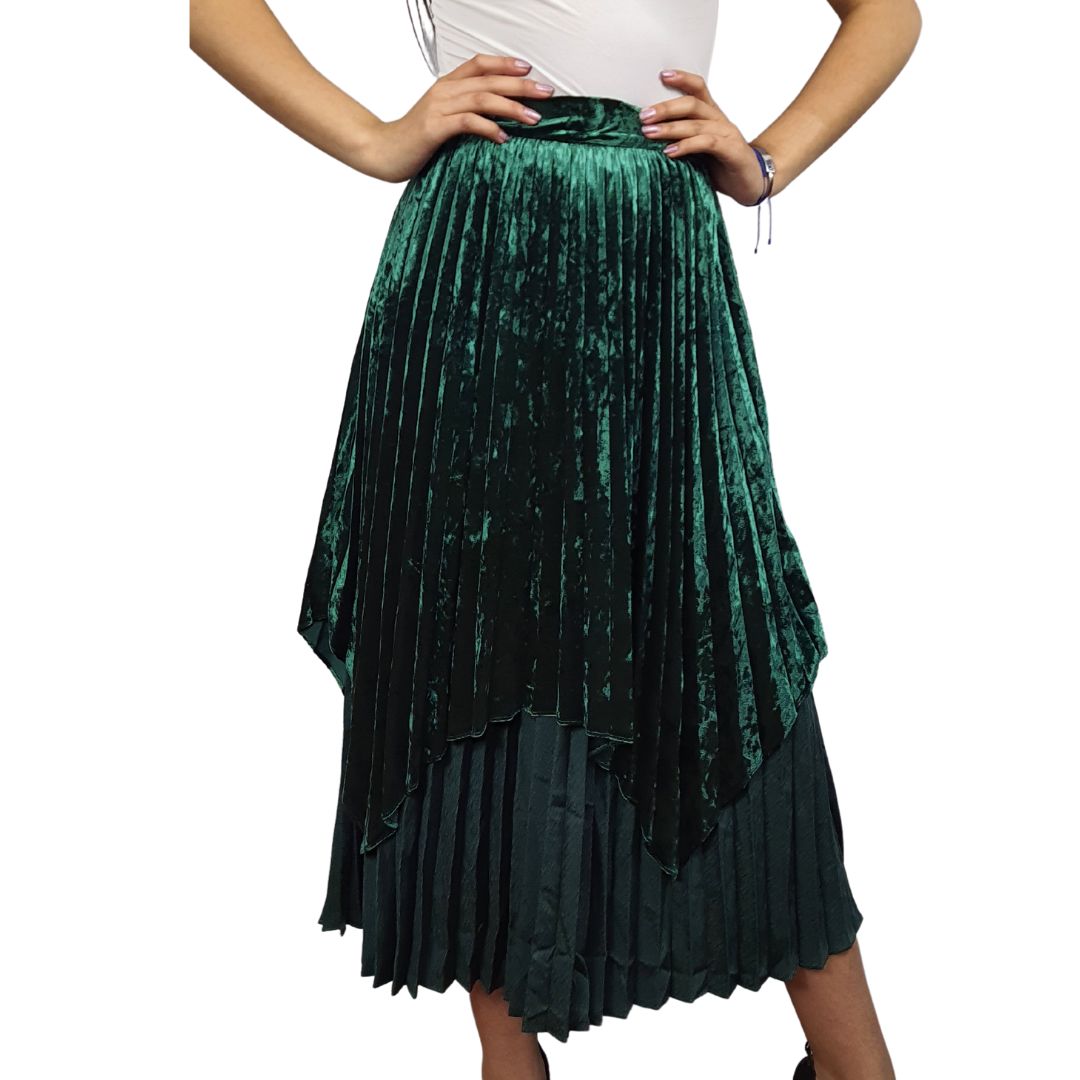 Falda Vero Moda Verde Style JODIE SKIRT(VMC-PF)