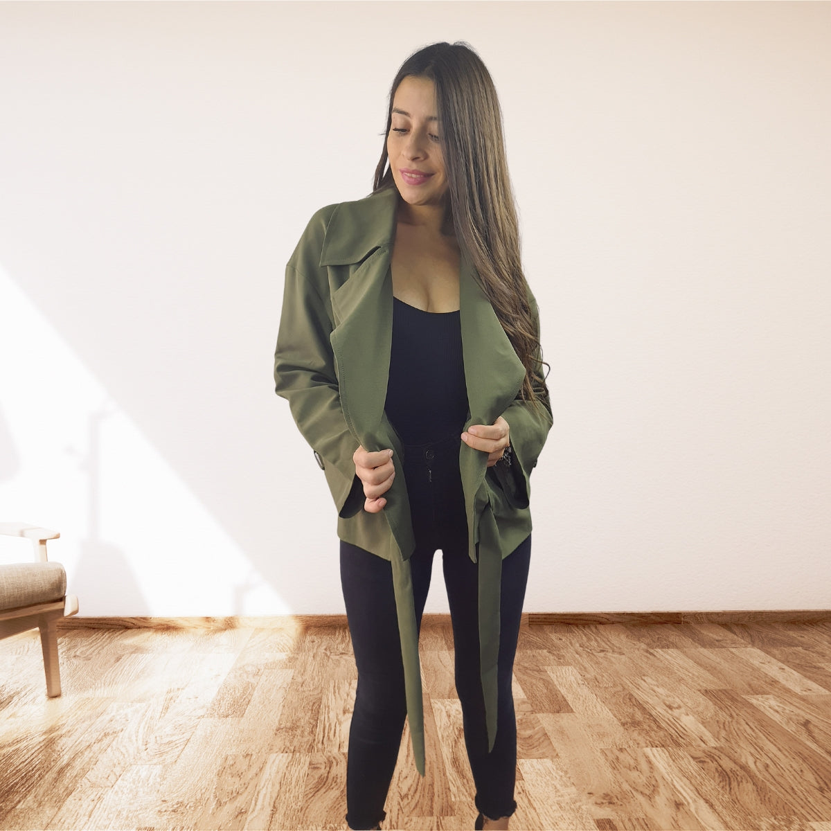 Blazer Vero Moda Verde Style LINDA L/S JACKET(VMC-NC)