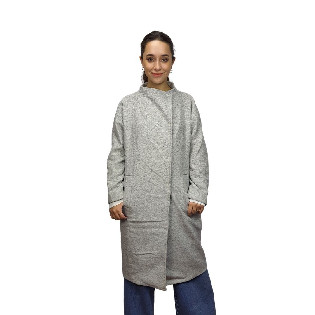 Blazer Vero Moda Gris Style FILM L/S WOOL COAT(VMC-EL)
