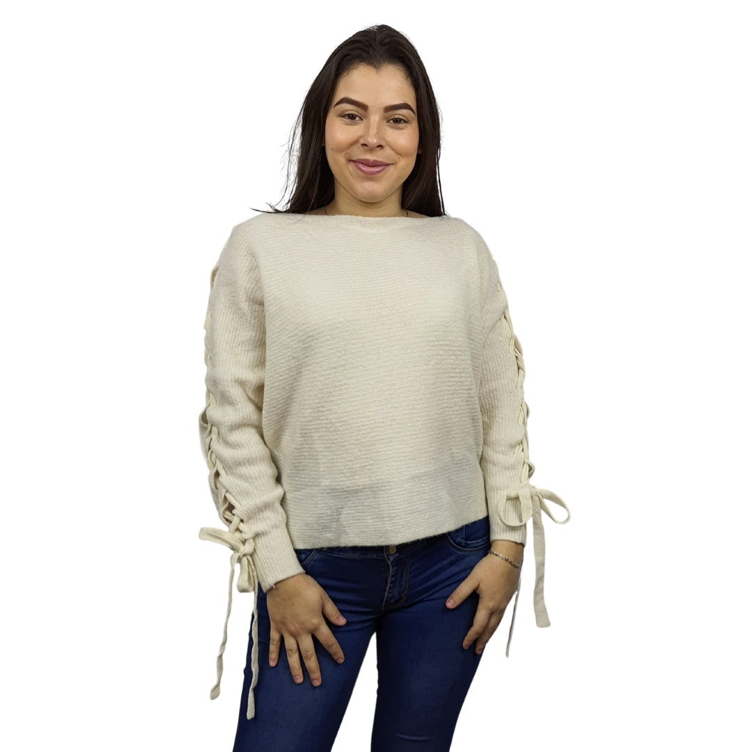 Sweater Vero Moda Blanco Style UNIT L/S KNIT(VMC-PF)