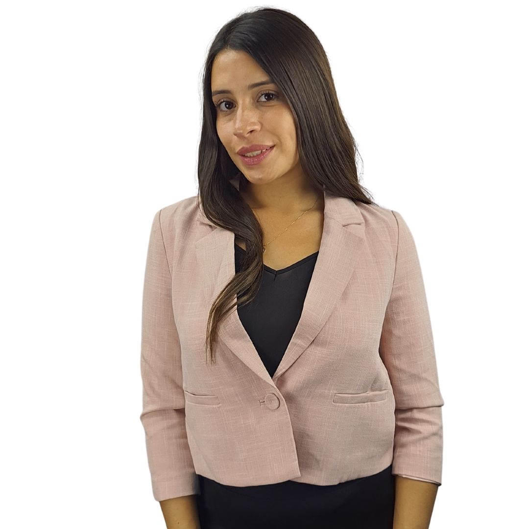 Blazer Vero Moda Rosa Vieja Style LINEN 3/4 BLAZER(VMC-RN)