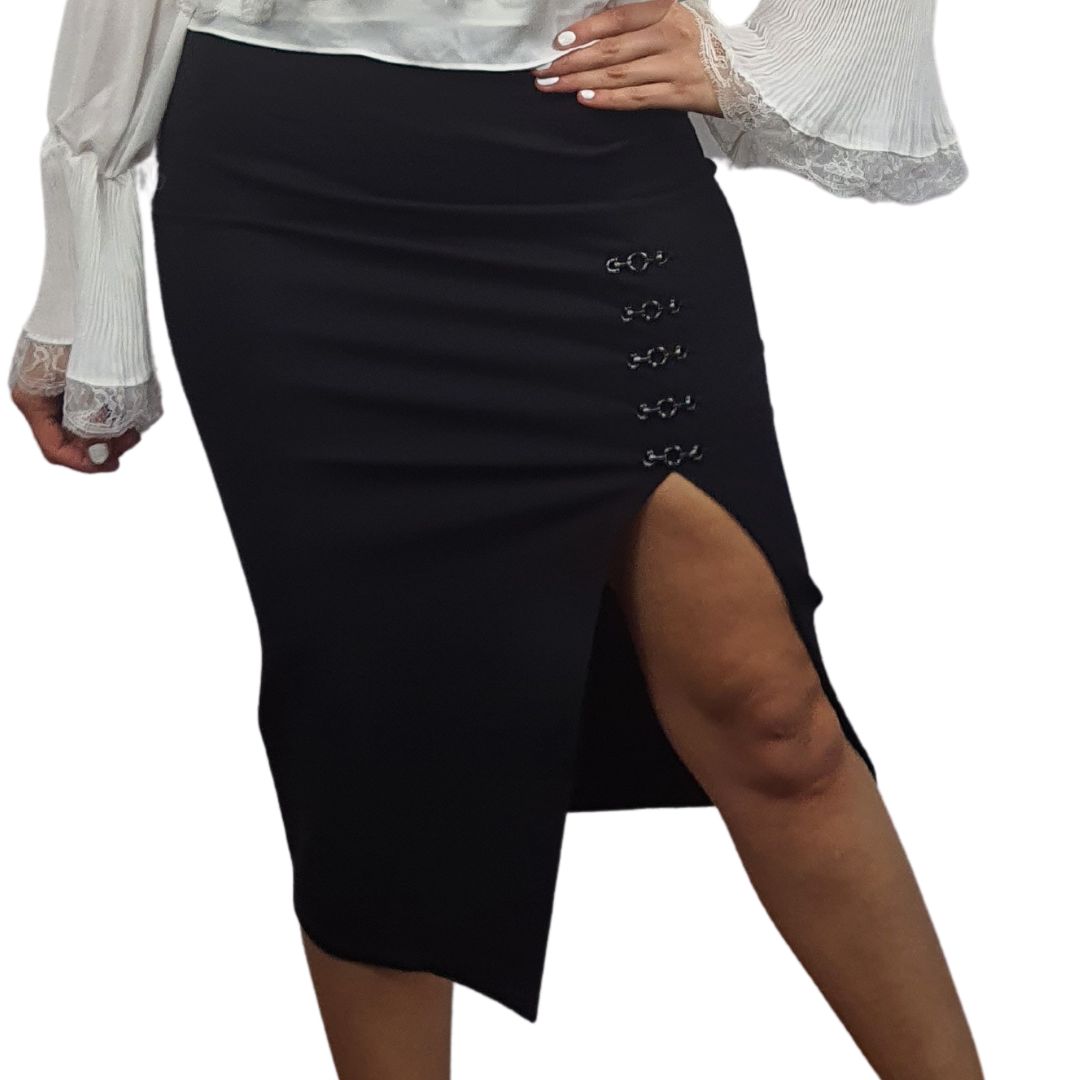 Falda Vero Moda Negro Style JOYCE JERSEY SKIRT(VMC-MP)