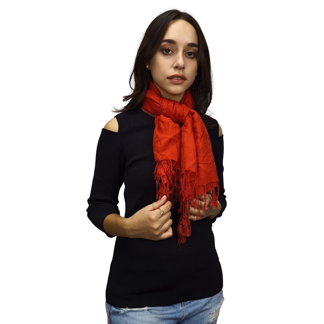 Pashmina Bufanda Rapsodia New Sainty Rojo