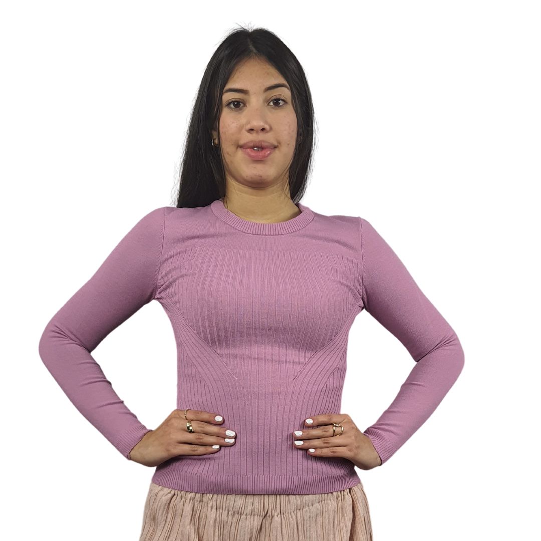 Sweater Vero Moda Rosa Vieja Style YOJIM L/S KNIT(UM)