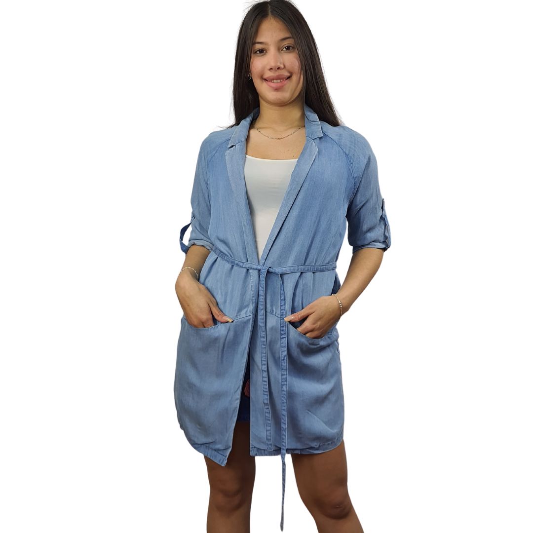 Blazer Vero Moda Azul Claro Style AUSTRIA DENIM BLAZER(BN-EC-2)