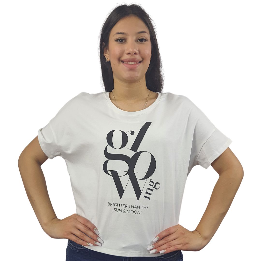 Polera Vero Moda Blanco Style LOOK S/S TOP(SD)