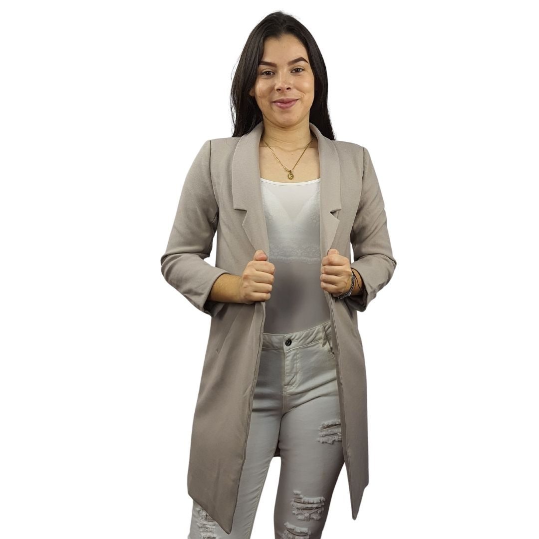 Blazer Vero Moda Marron Style STINA 7/8 BLAZER(VMC-NL)
