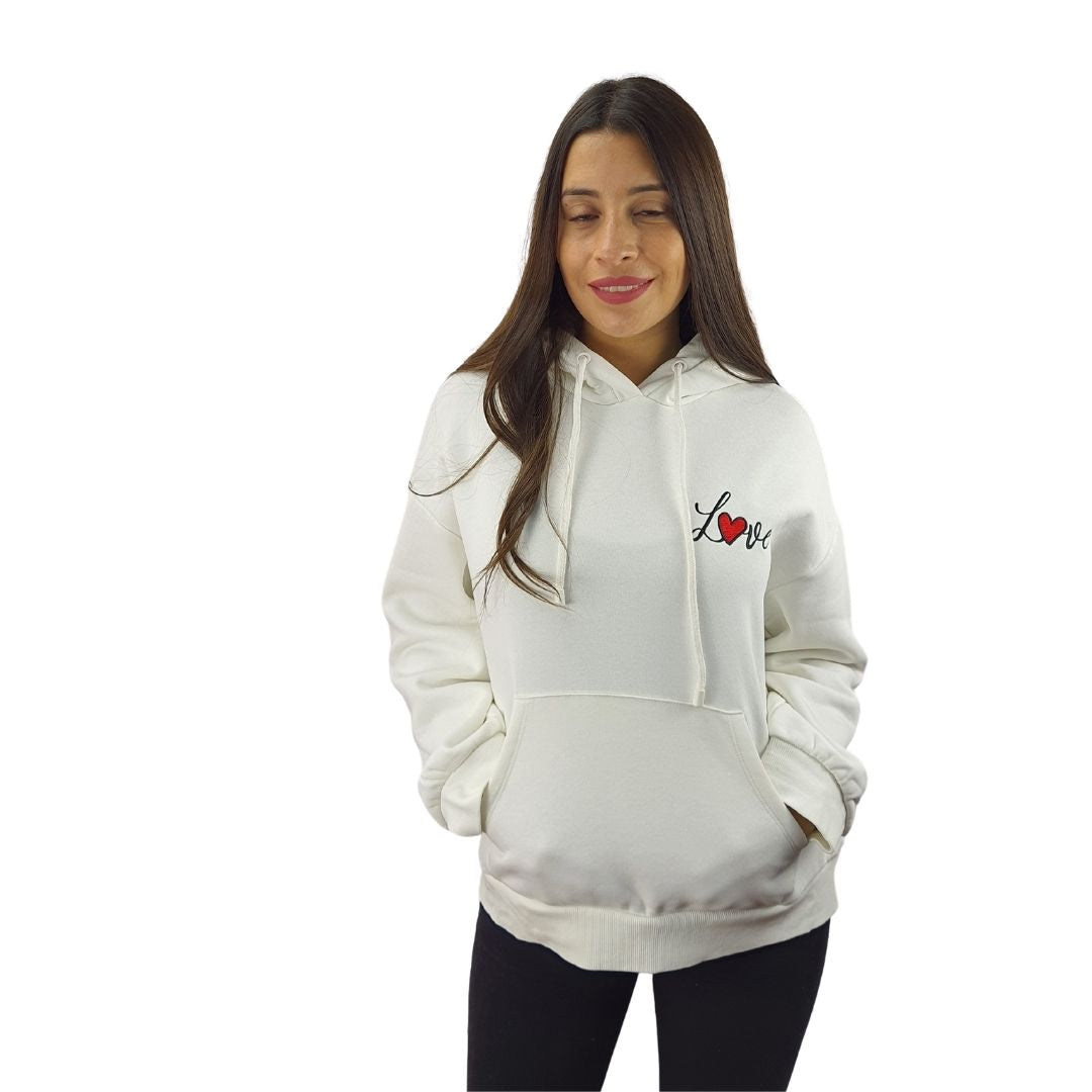 Sweater Vero Moda Blanco Style CHOICE CARLA L/S SWEAT-OR