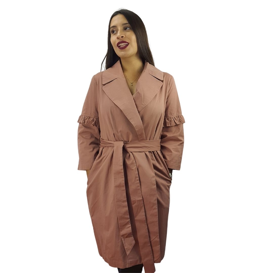 Blazer Vero Moda Rosa Vieja Style MOUSSY L/S COAT(NR)