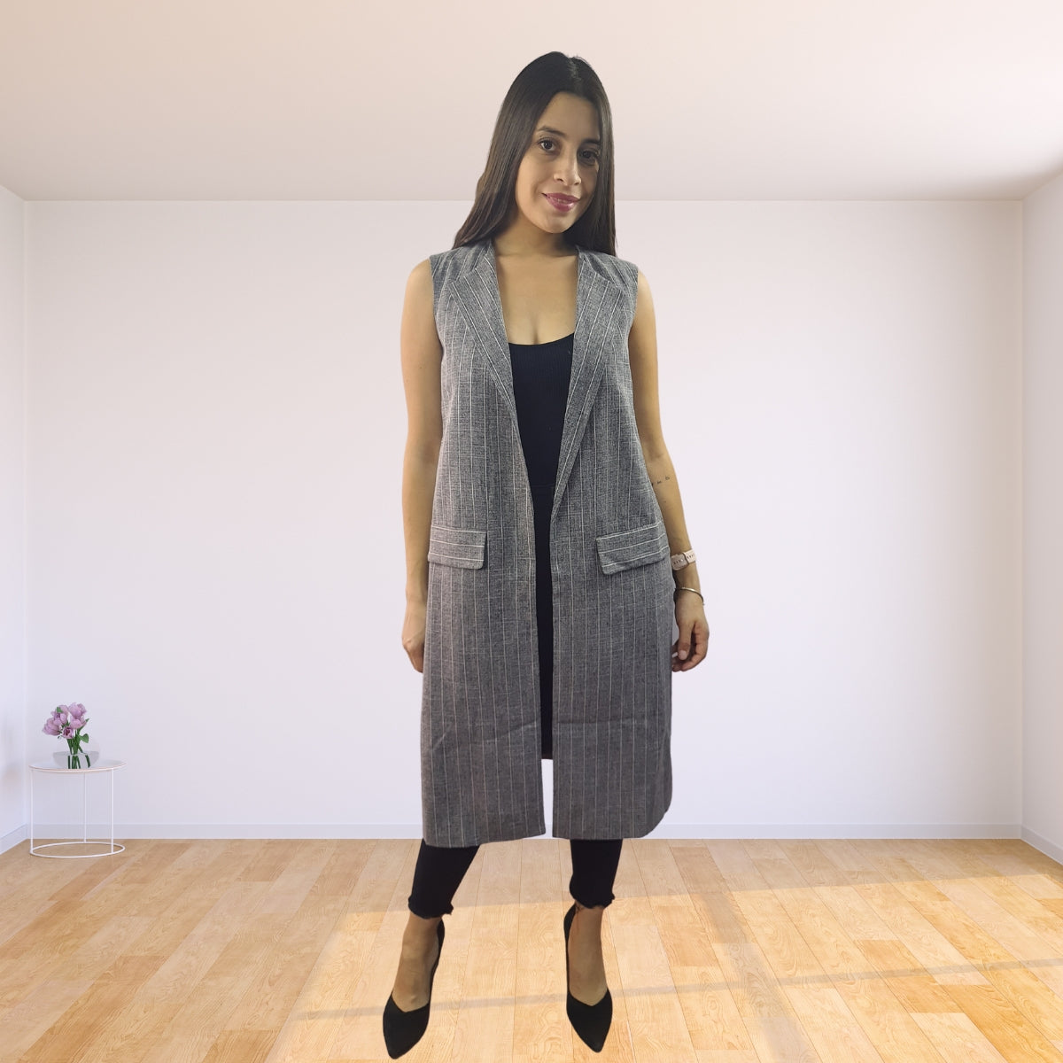 Tapado Vero Moda Marron Style ROSE WAISTCOAT(VMC-PM-ET-3)