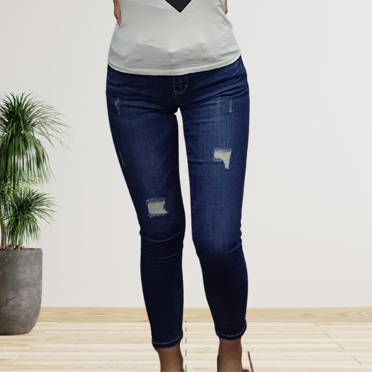 Jeans Vero Moda Azul Style FACE ADMIT 9/10 X-SLIM JEANS(MM)