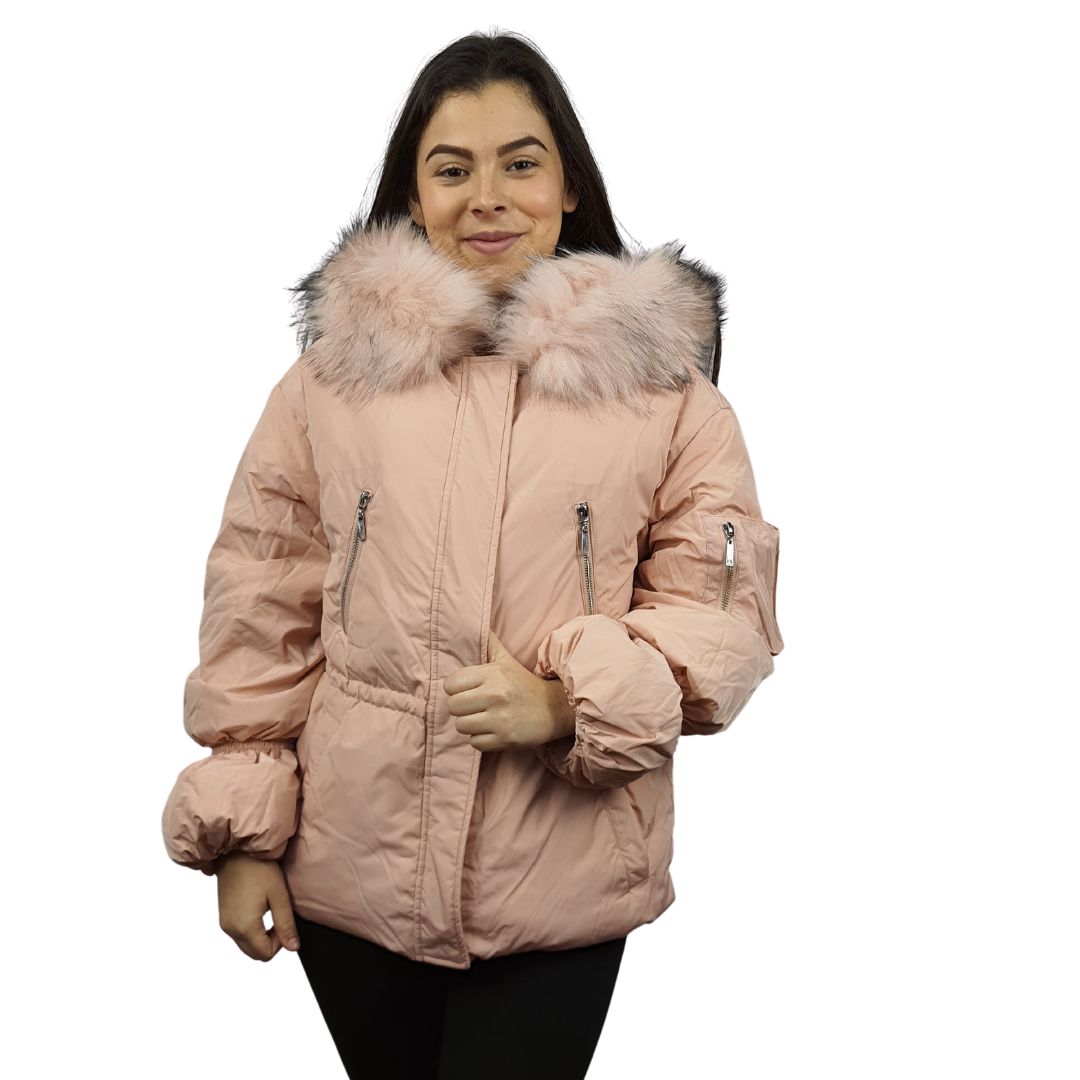 Parka Vero Moda Rosado Style CHOICE ELZOR L/S DOWN JACKET-OR