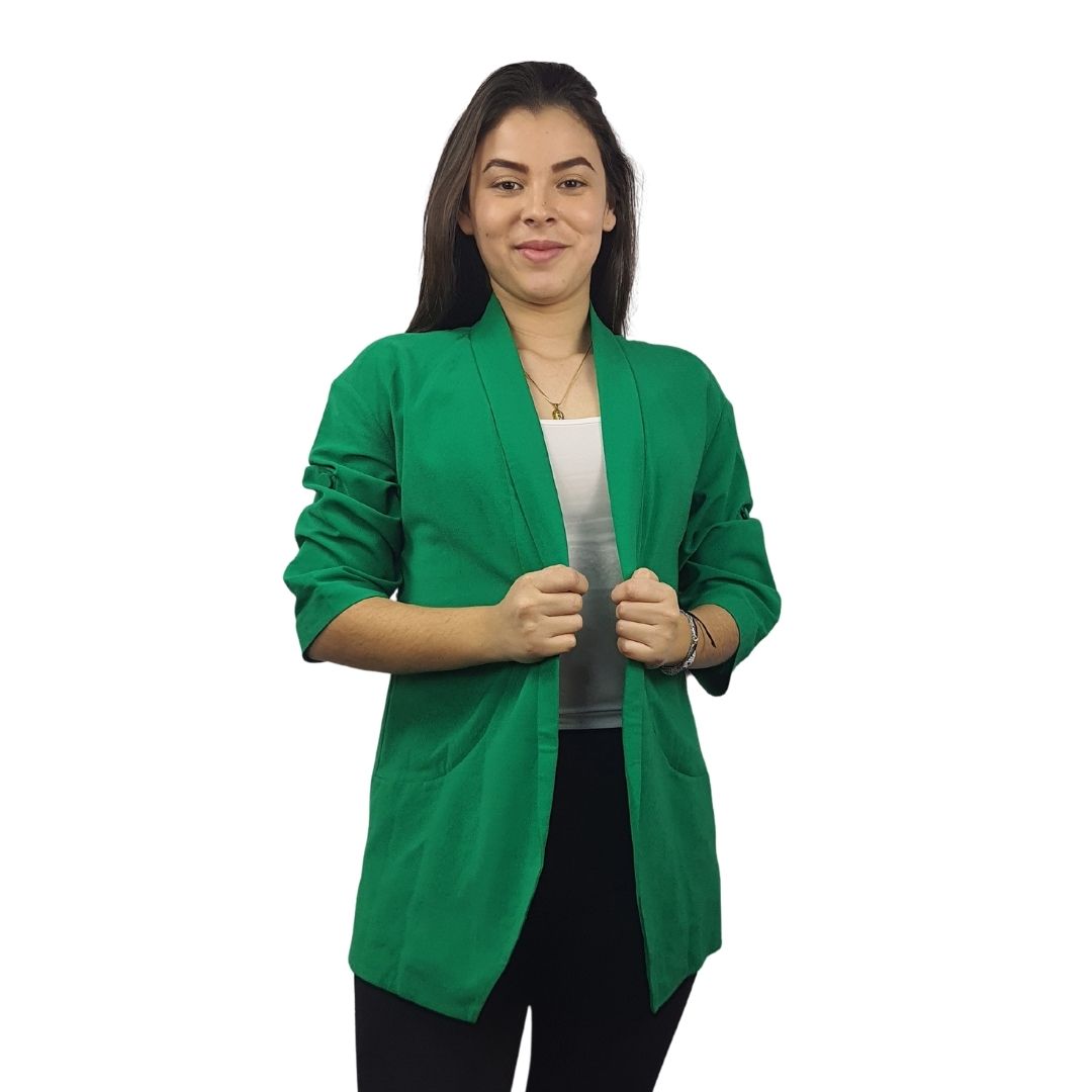 Blazer Vero Moda Verde Style EUROPE 3/4 BLAZER(VMC-TP-EC-2)