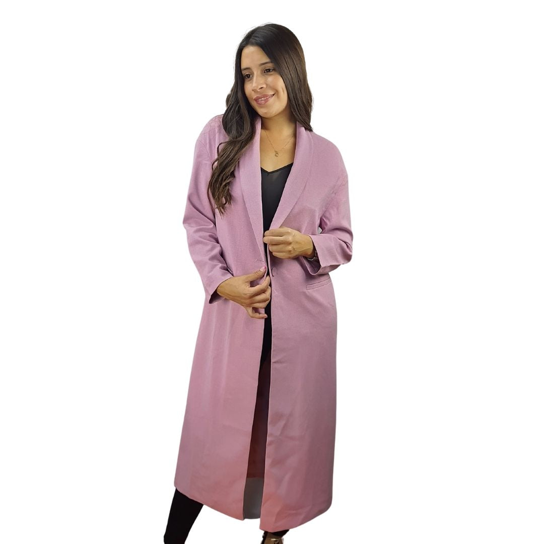 Blazer Vero Moda Rosa Palida Style CARINA L/S LONG BLAZER(NL)