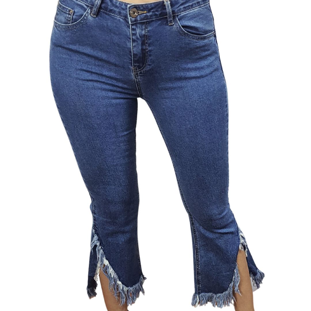 Jeans Vero Moda Azul Style MODEST BAMBOO 9/10 MW SB JEANS(NR)