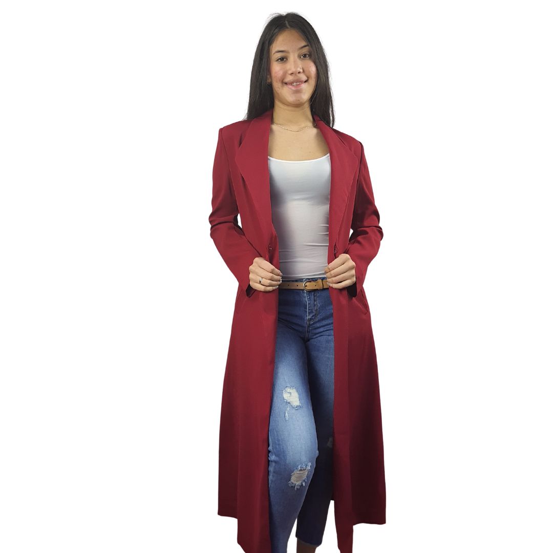 Blazer Vero Moda Burdeo Style ELSA L/S COAT(NL)