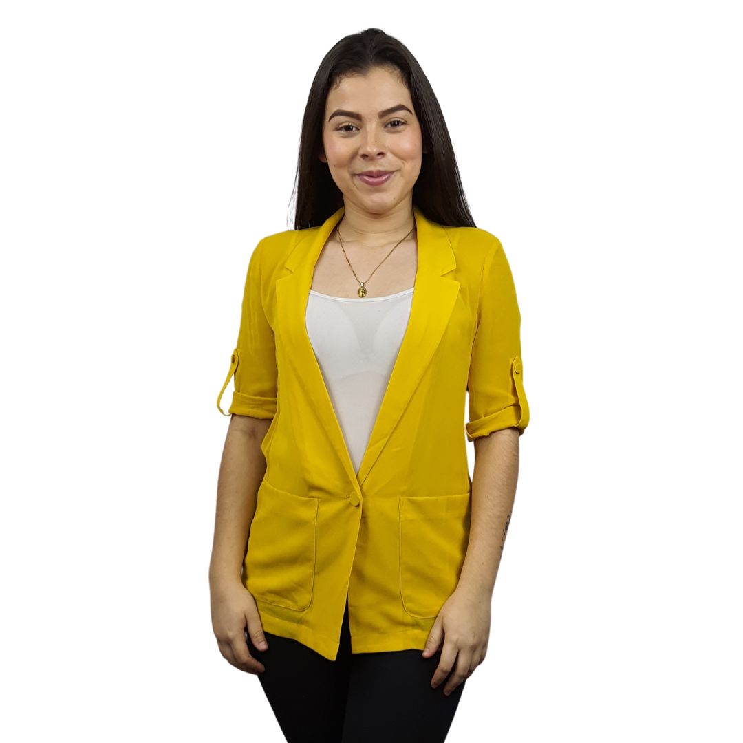Blazer Vero Moda Amarillo Style SHANGHAI VICTORIA L/S BLAZER(DR)