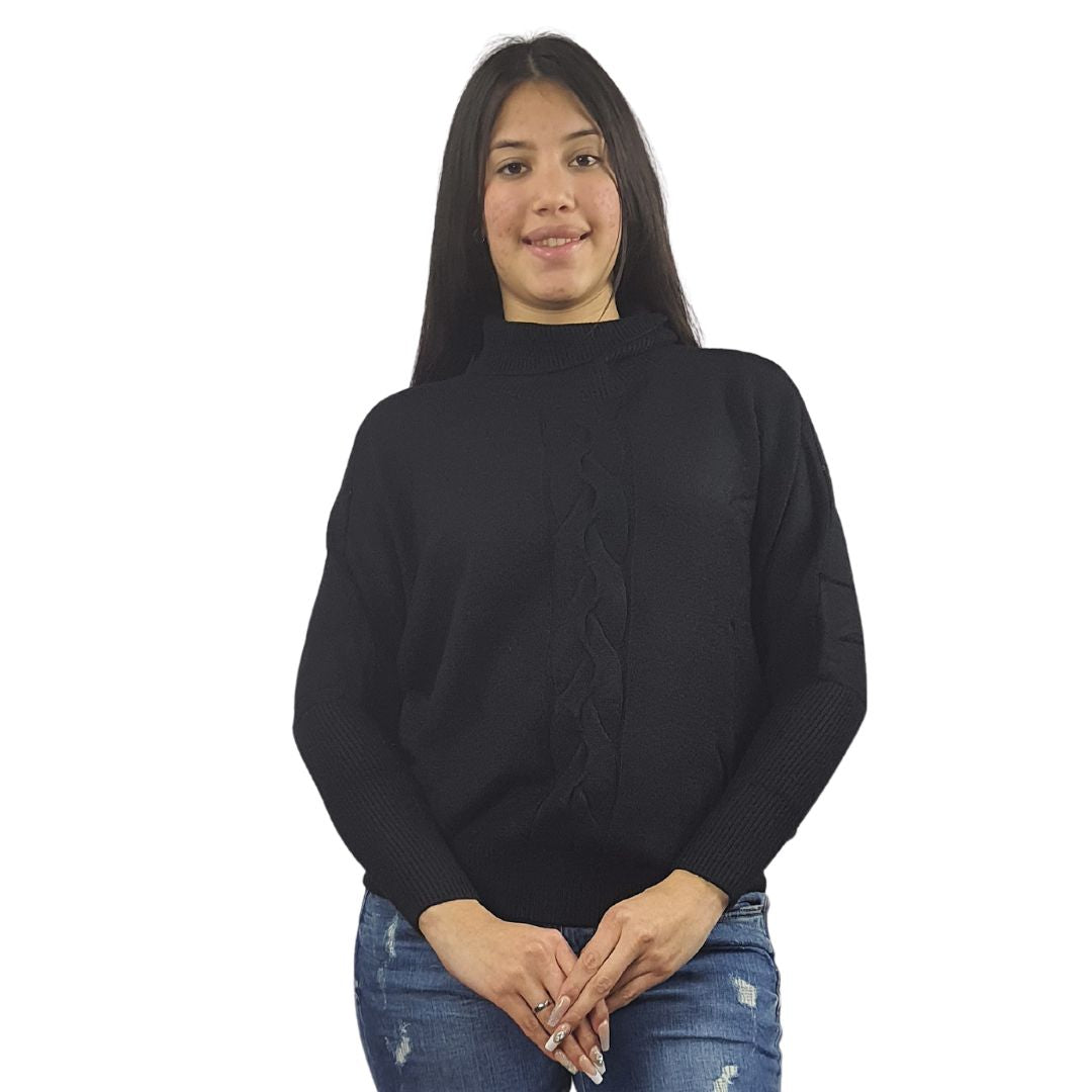 Sweater Vero Moda Negro Style PAUDA L/S KNIT(BT)