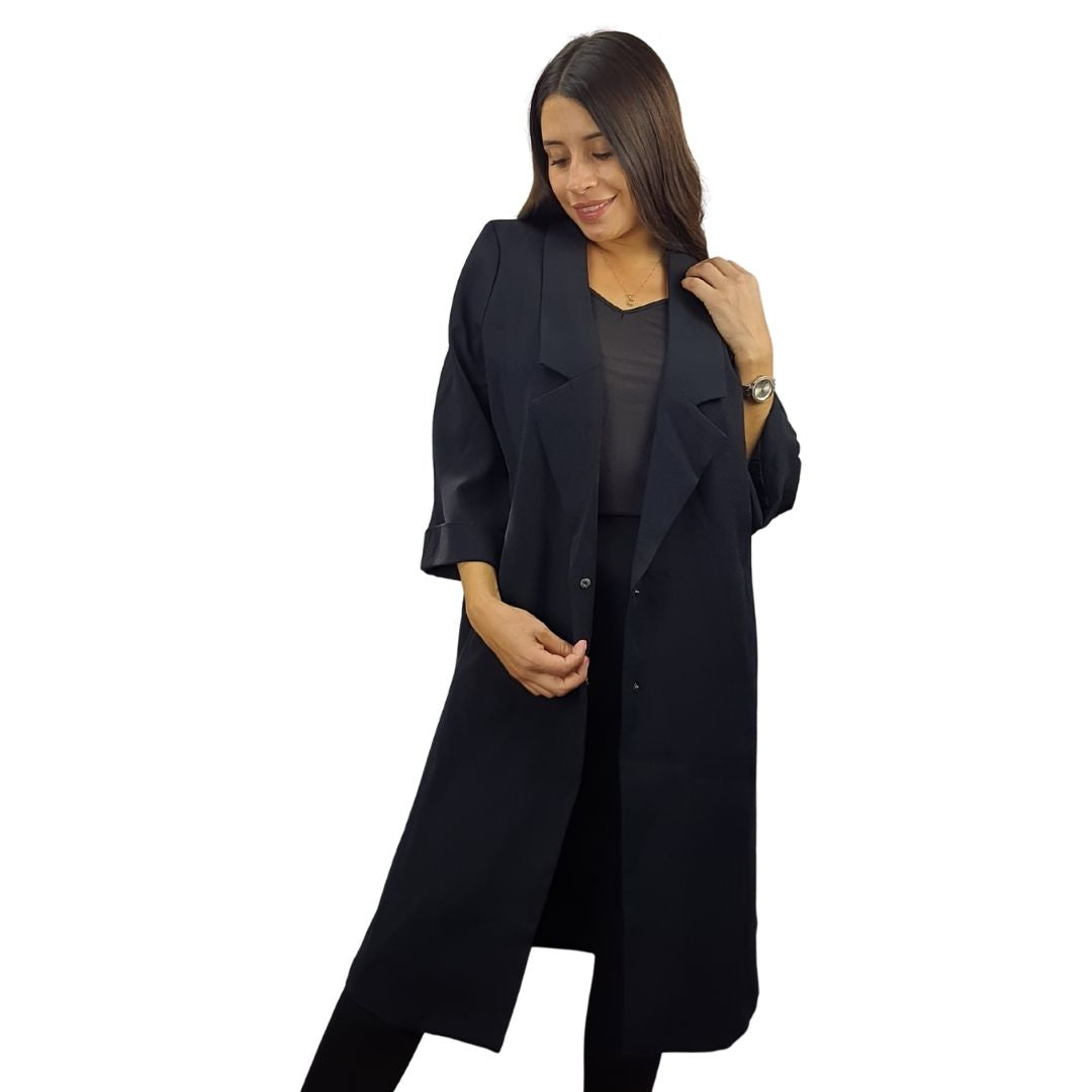 Blazer Vero moda Negro Style JENNIFER 3/4 BLAZER(PM-ET-2)