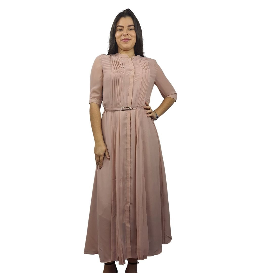 Vestido Vero Moda Rosa Vieja Style CAROL 1/2 SHIRT DRESS(VMC-HH)