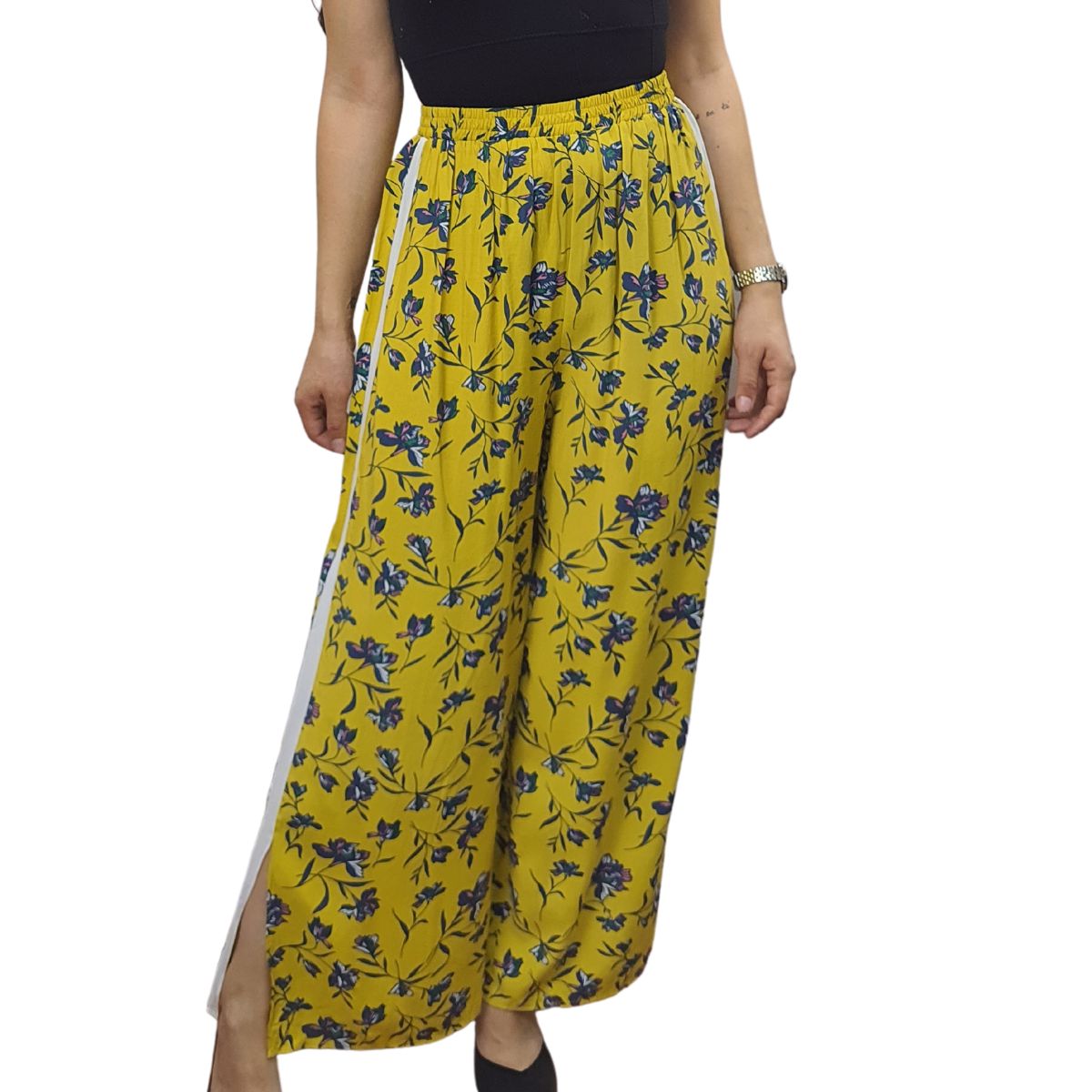 Pantalon Vero Moda Amarillo Style FUCHSIA 9/10 WIDE PANTS(NN)