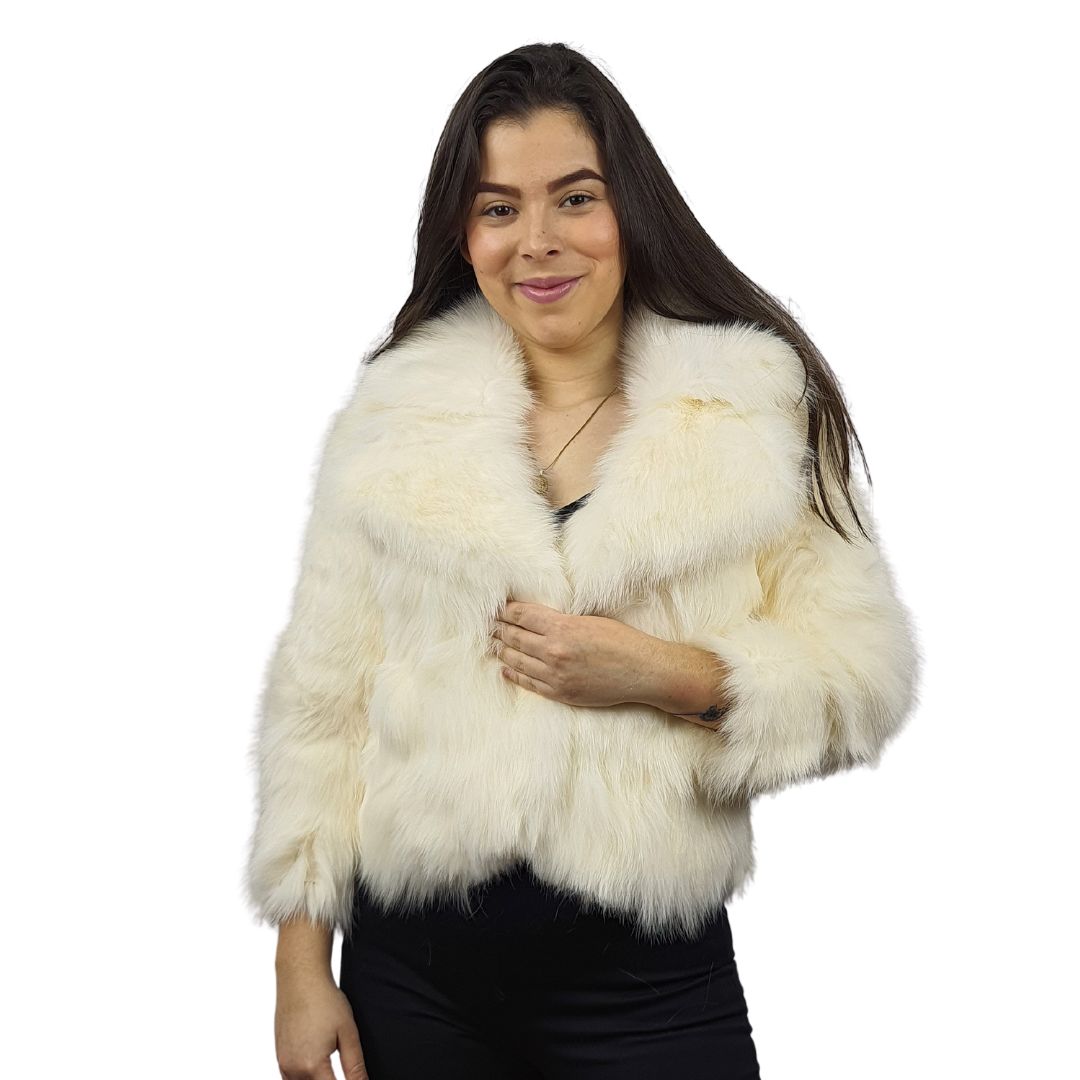 Chaqueta Vero Moda Blanco Style YEDDA FUR JKT(UM)