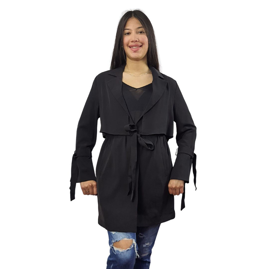 Blazer Vero Moda Negro Style FEM SHAWN L/S JACKET CL15(LL)