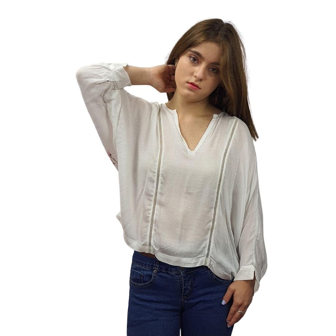 Blusa Rapsodia Gemsbok Crudo