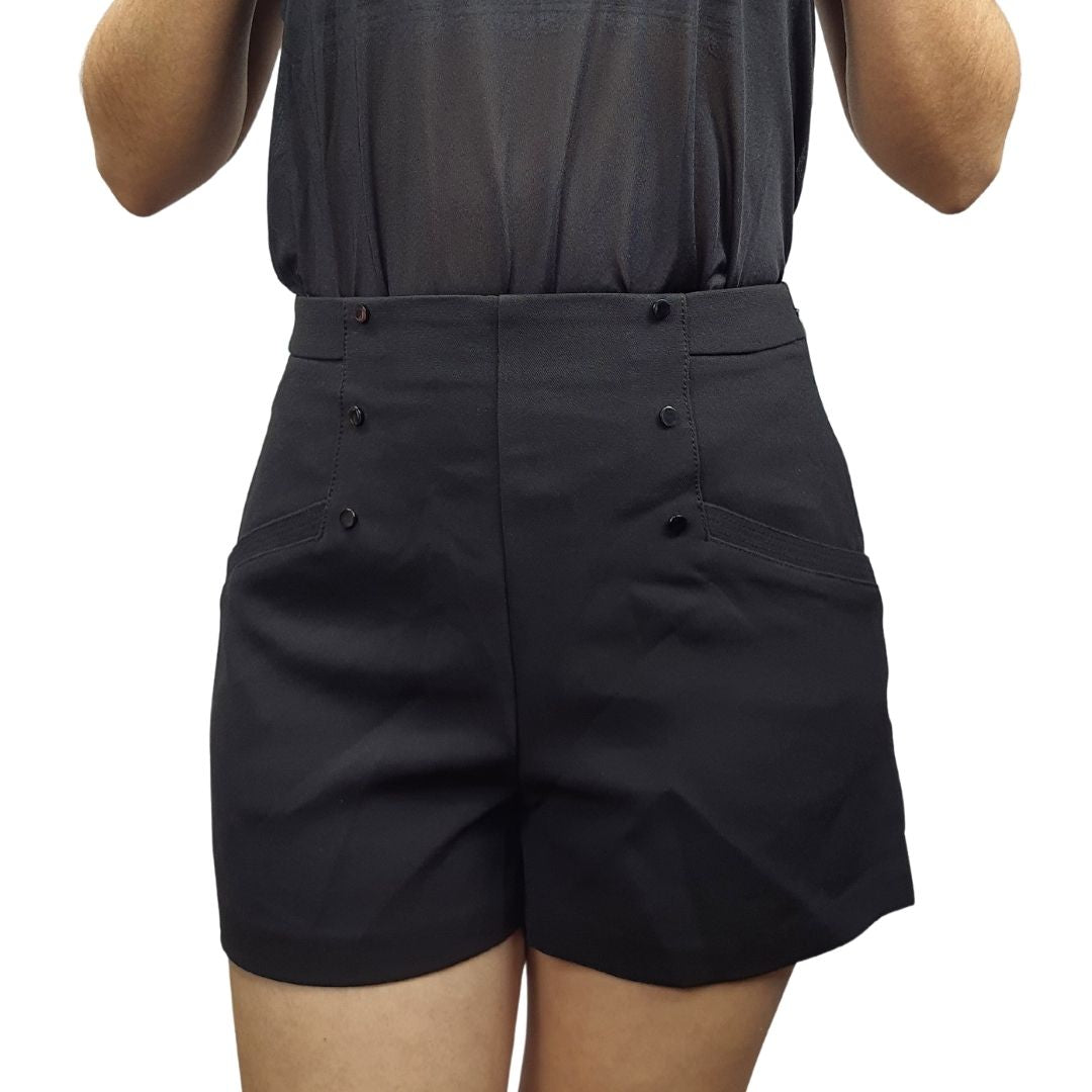 Short Vero Moda Negro Style CONE SHORTS(PM-ET-2)
