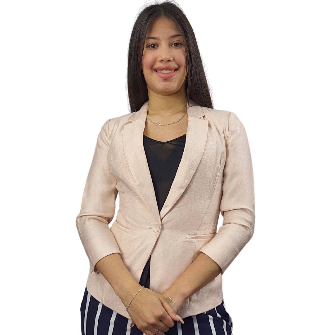 Blazer Vero Moda Rosado Style BRID 3/4 BLAZER(VMC-HH)