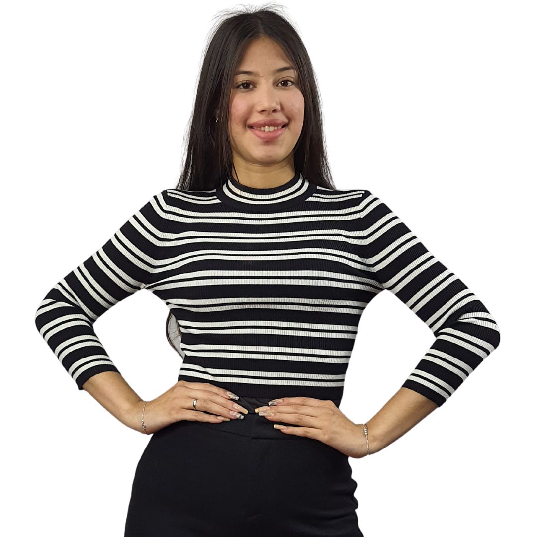 Sweater Vero Moda Negro Style JADE 3/4 KNIT(BN-ET-2)