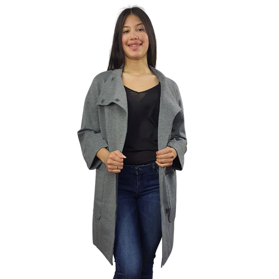 Blazer Vero Moda Gris Style AMICA 3/4 COAT(VMC-NL)
