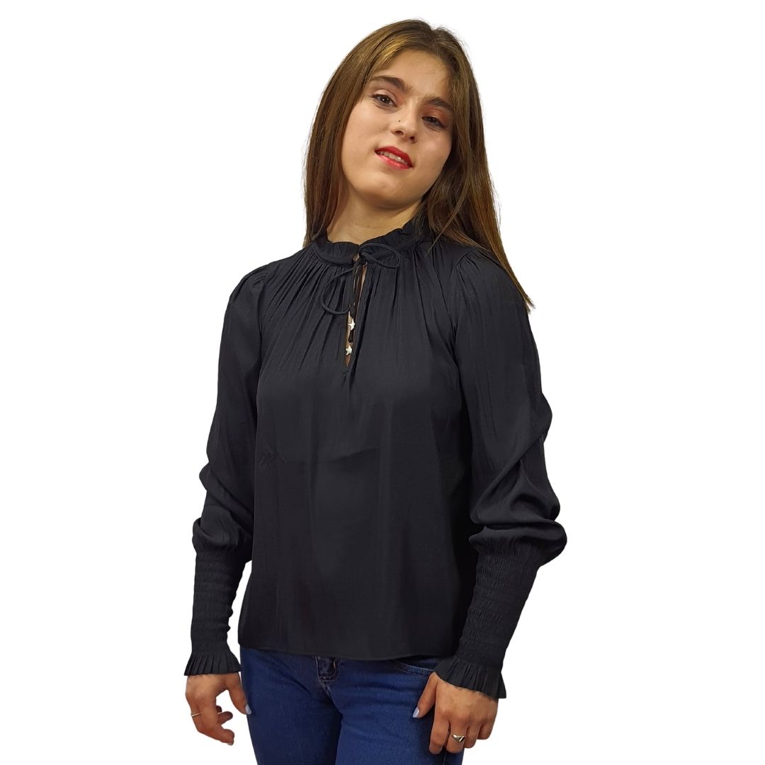 Blusa Rapsodia Elegant Negro