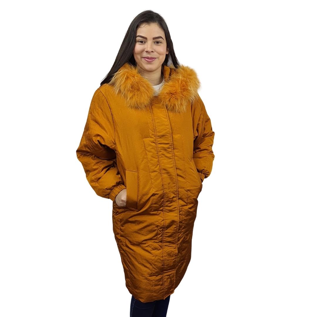 Parka Vero Moda Mostaza Style BALL L/S DOWN COAT(AL)