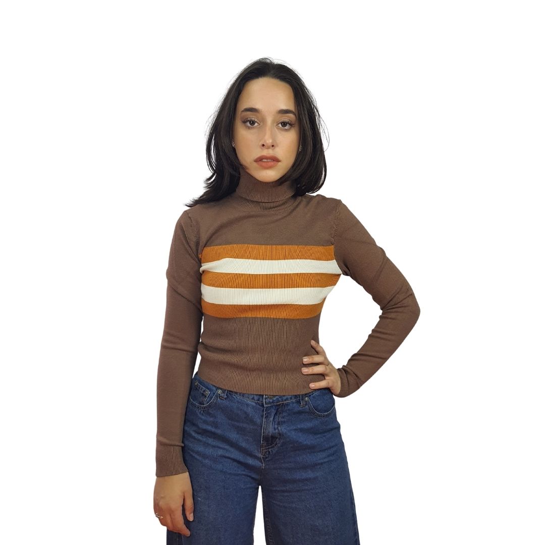 Sweater Vero Moda Caramelo Style WENDY L/S KNIT(PM-ET-2)
