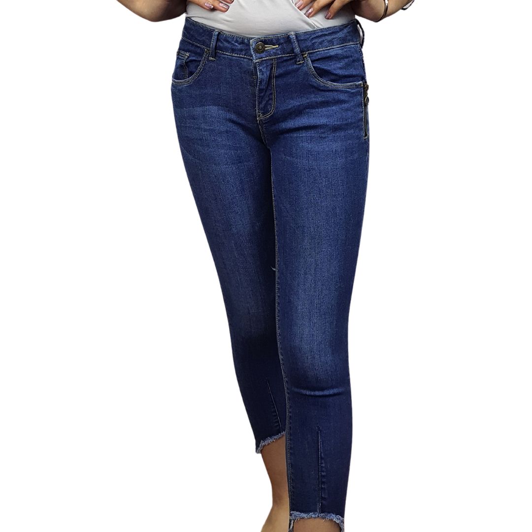 Jeans Vero Moda Azul Oscuro Style GOAT 9/10 LW X-SLIM JEANS(UR)